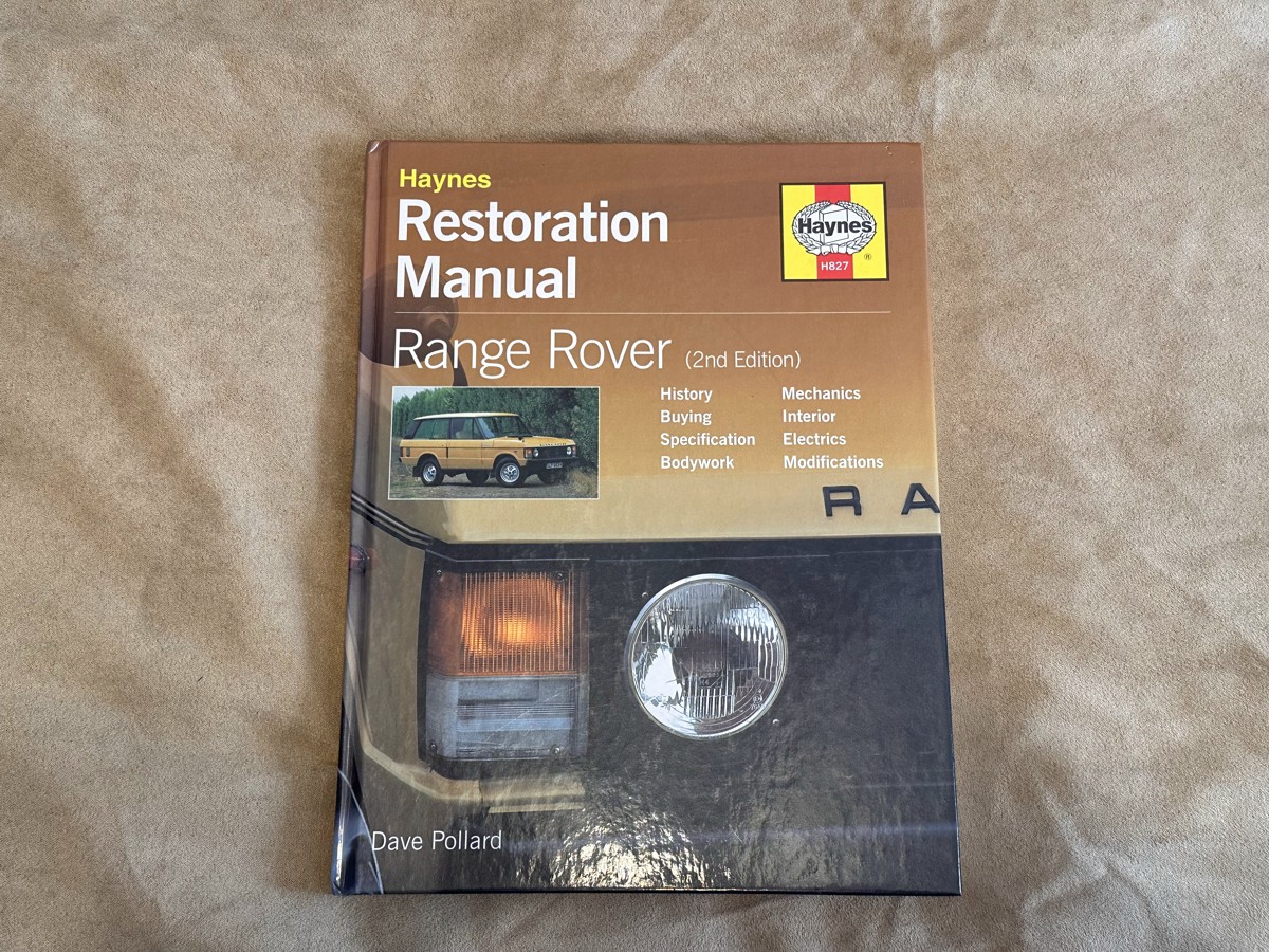 Haynes Range Rover Restoration manual